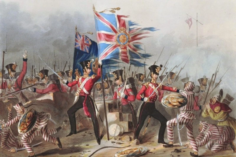 A scene from a modern international summit, representing ongoing debates about decolonization, reparations, and the complex legacy of colonialism.