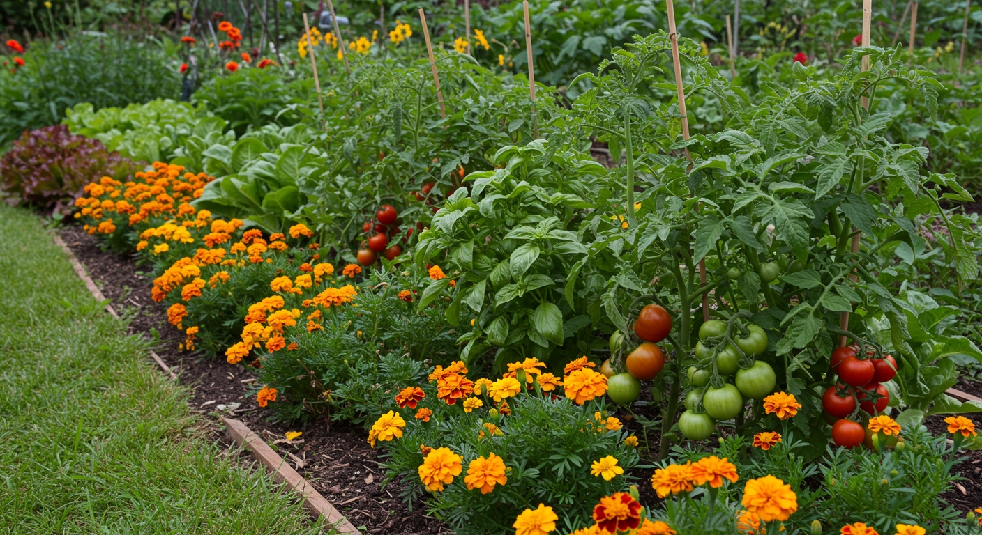 companion planting guide for vegetable gardens - illustration 3
