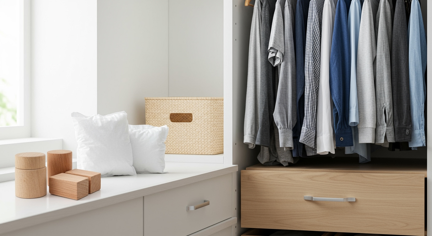 how to prevent mold growth on clothes in closet - illustration 1